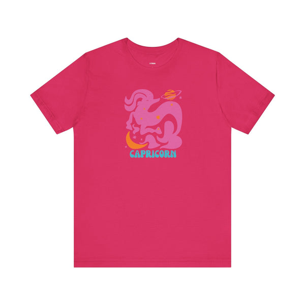 Capricorn Graphic Tee - Cosmic by Sandra Oles