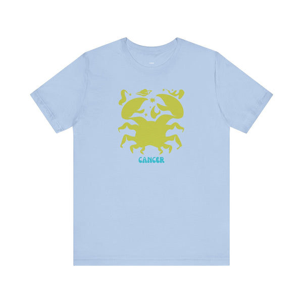 Cancer Zodiac Graphic Tee - Cosmic by Sandra Oles