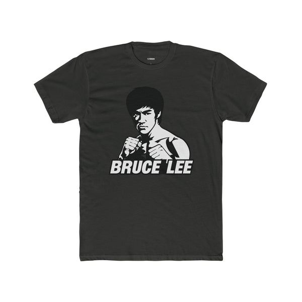 Bruce Lee Unisex Cotton Crew Tee, Vintage Graphic Shirt, Martial Arts Apparel