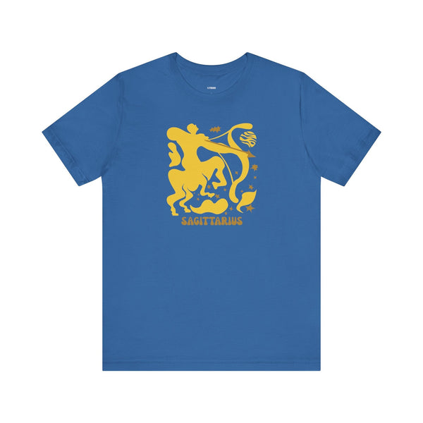 Sagittarius Zodiac Graphic Tee - Cosmic by Sandra Oles