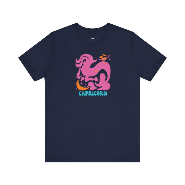 Capricorn Graphic Tee - Cosmic by Sandra Oles