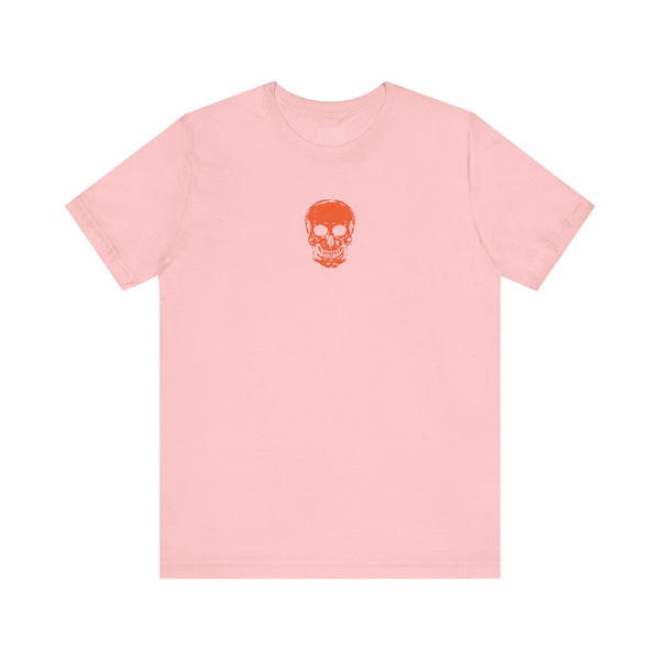 Orange Mini Skull Graphic Tee - Fugitive by Sandra Oles
