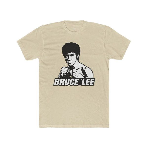 Bruce Lee Unisex Cotton Crew Tee, Vintage Graphic Shirt, Martial Arts Apparel
