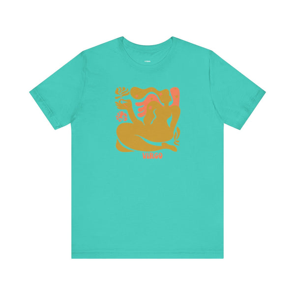 Virgo Zodiac Graphic Tee - Cosmic by Sandra Oles