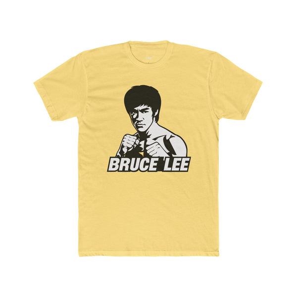 Bruce Lee Unisex Cotton Crew Tee, Vintage Graphic Shirt, Martial Arts Apparel