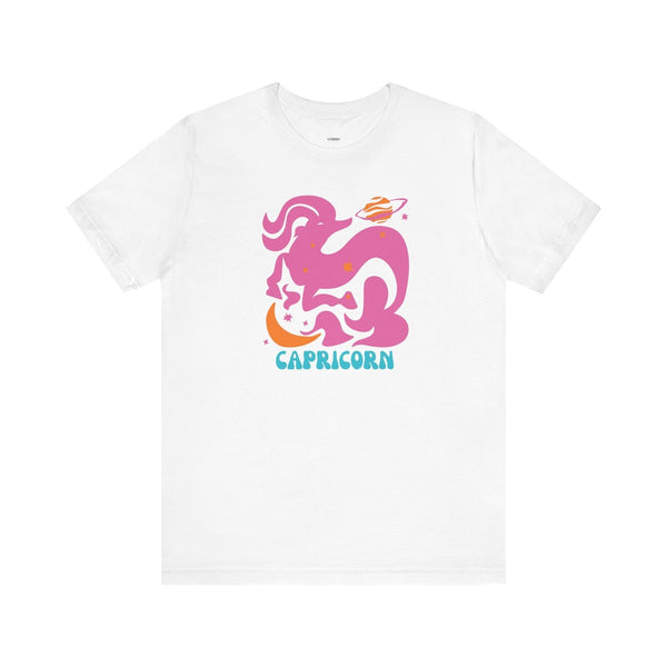 Capricorn Graphic Tee - Cosmic by Sandra Oles