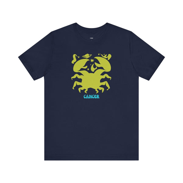 Cancer Zodiac Graphic Tee - Cosmic by Sandra Oles