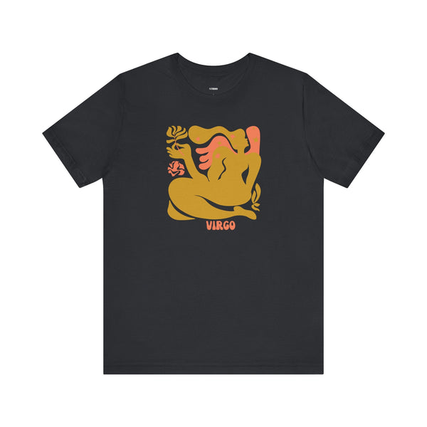 Virgo Zodiac Graphic Tee - Cosmic by Sandra Oles