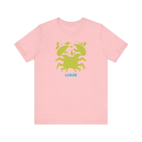 Cancer Zodiac Graphic Tee - Cosmic by Sandra Oles