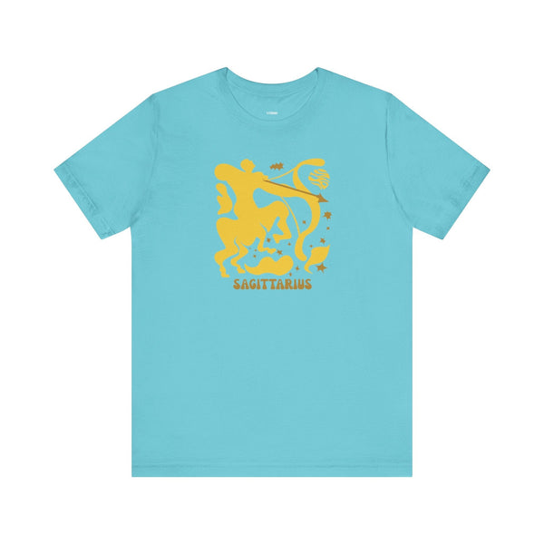 Sagittarius Zodiac Graphic Tee - Cosmic by Sandra Oles