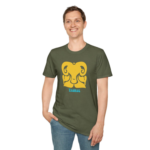 Taurus Zodiac Graphic Tee - Cosmic by Sandra Oles