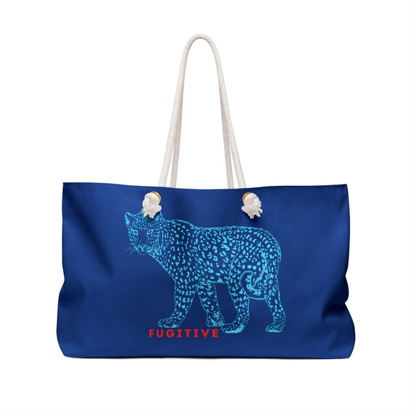 Bold Fugitive Tiger Weekender Bag - Sandra Oles Studio