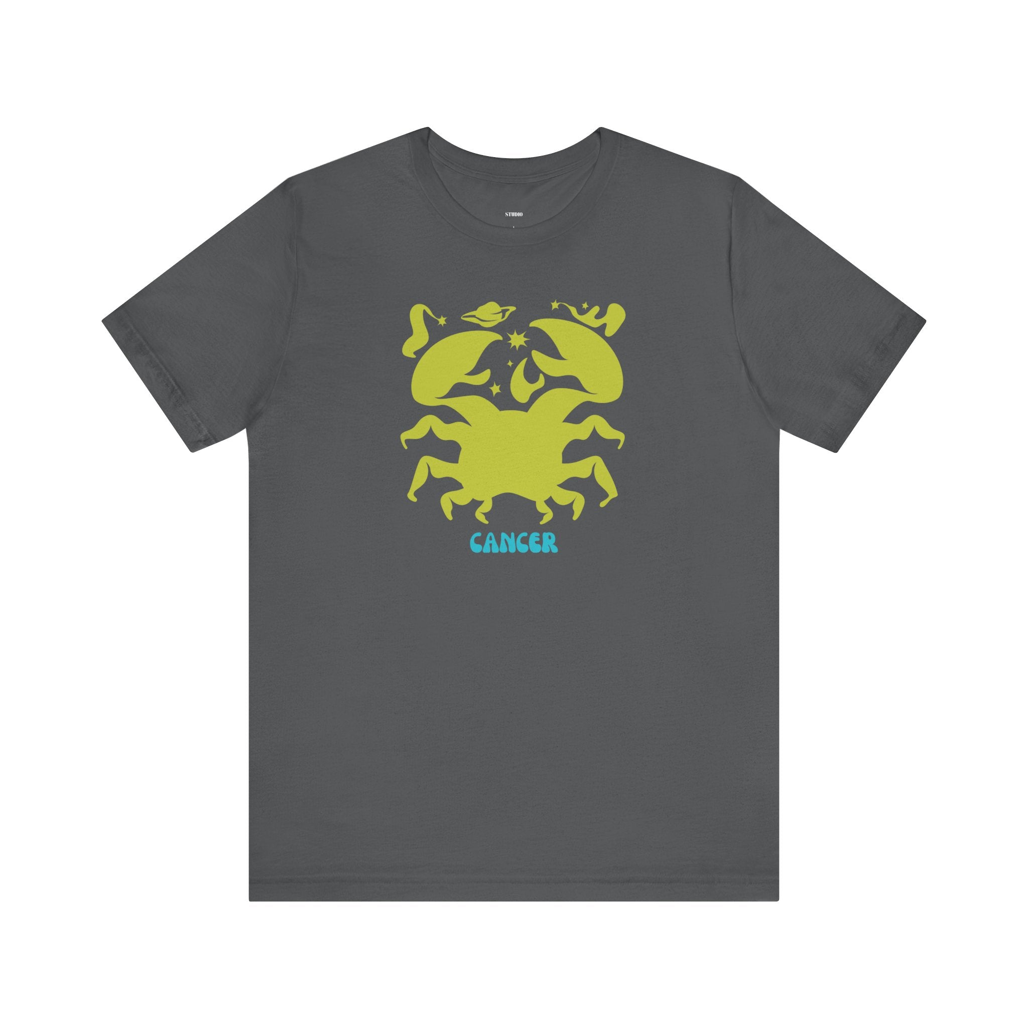 Cancer Zodiac Graphic Tee - Cosmic by Sandra Oles