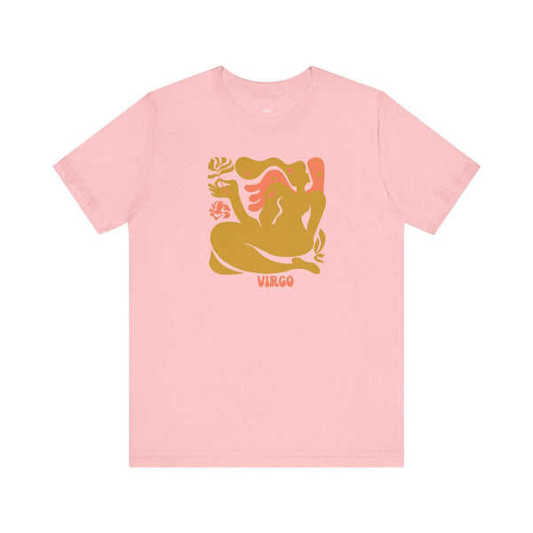 Virgo Zodiac Graphic Tee - Cosmic by Sandra Oles