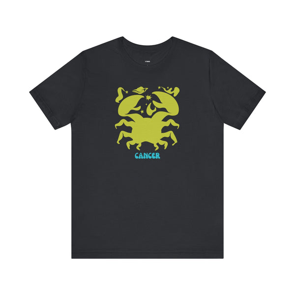 Cancer Zodiac Graphic Tee - Cosmic by Sandra Oles