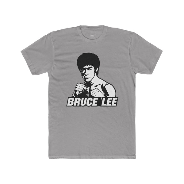 Bruce Lee Unisex Cotton Crew Tee, Vintage Graphic Shirt, Martial Arts Apparel