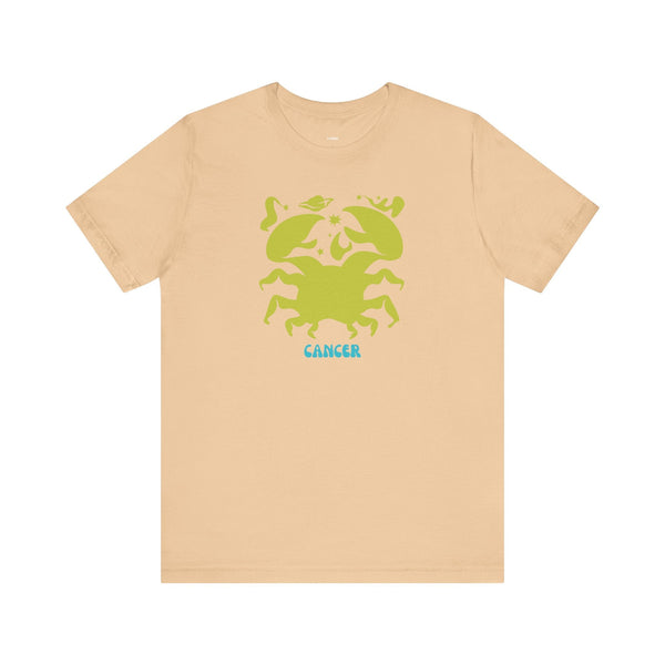 Cancer Zodiac Graphic Tee - Cosmic by Sandra Oles