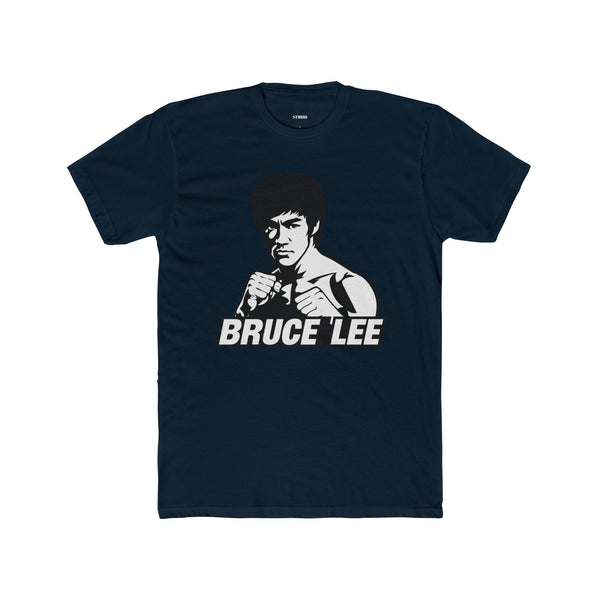 Bruce Lee Unisex Cotton Crew Tee, Vintage Graphic Shirt, Martial Arts Apparel