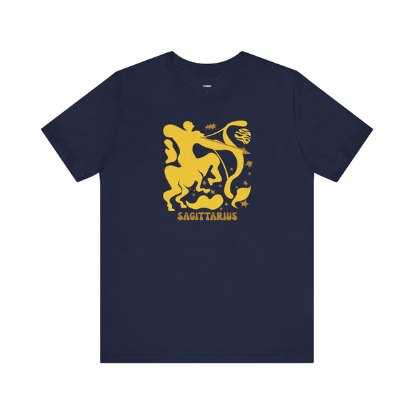 Sagittarius Zodiac Graphic Tee - Cosmic by Sandra Oles