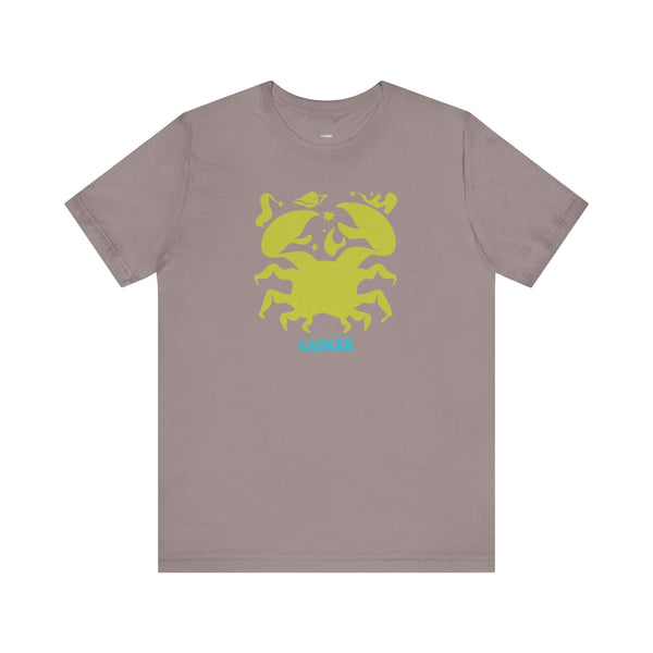 Cancer Zodiac Graphic Tee - Cosmic by Sandra Oles