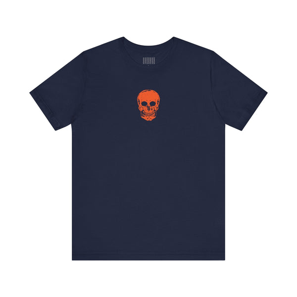 Orange Mini Skull Graphic Tee - Fugitive by Sandra Oles