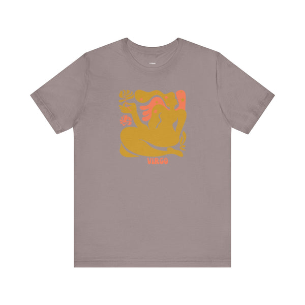 Virgo Zodiac Graphic Tee - Cosmic by Sandra Oles
