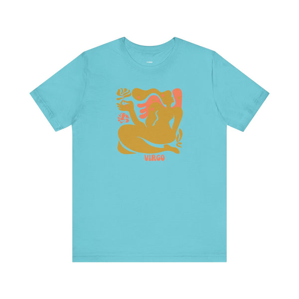 Virgo Zodiac Graphic Tee - Cosmic by Sandra Oles