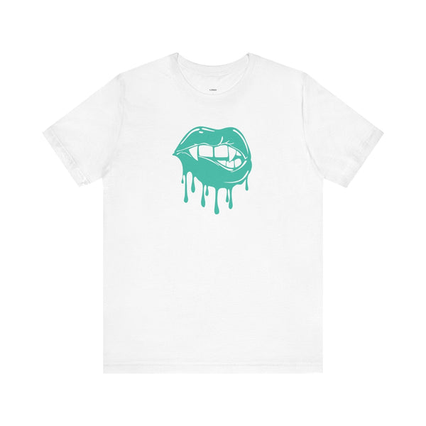 Vampire Drip Lips Graphic Tee - Sandra Oles Studio