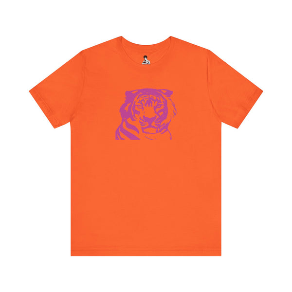 70s Style Retro Tiger Tee- Laid Back Vintage Style