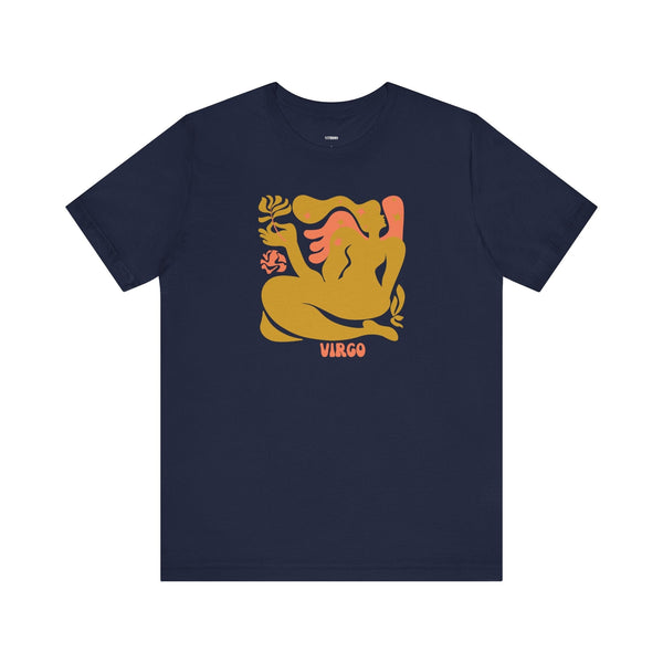 Virgo Zodiac Graphic Tee - Cosmic by Sandra Oles