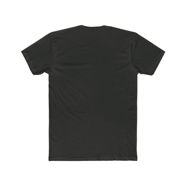 Back view of black Free Bird graphic tee in retro style, 100% cotton unisex crew neck t-shirt
