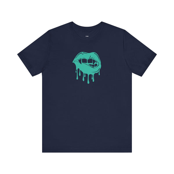 Vampire Drip Lips Graphic Tee - Sandra Oles Studio