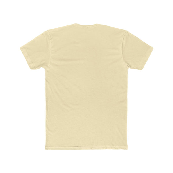 Back view of cream-colored Free Bird graphic tee made from 100% ring-spun cotton