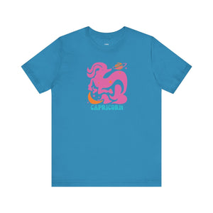Capricorn Graphic Tee - Cosmic by Sandra Oles
