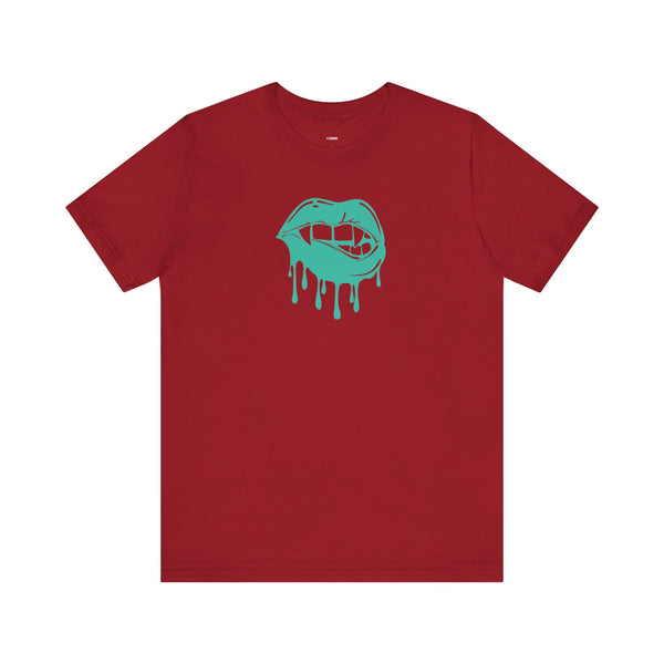 Vampire Drip Lips Graphic Tee - Sandra Oles Studio
