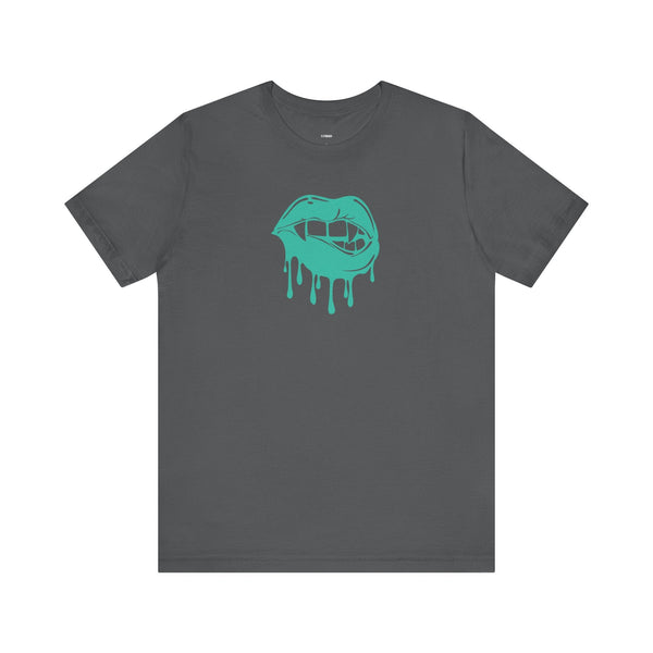 Vampire Drip Lips Graphic Tee - Sandra Oles Studio