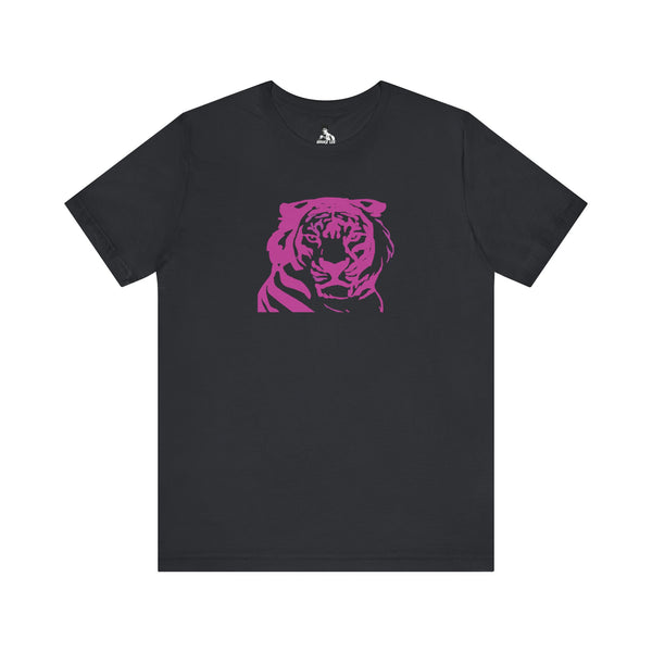 70s Style Retro Tiger Tee- Laid Back Vintage Style