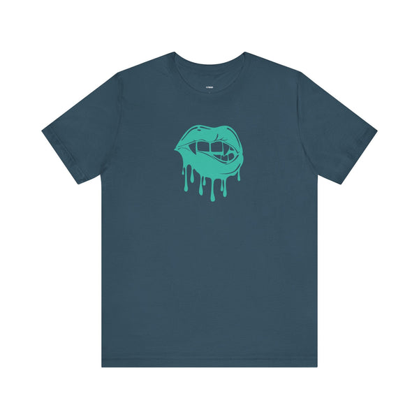 Vampire Drip Lips Graphic Tee - Sandra Oles Studio