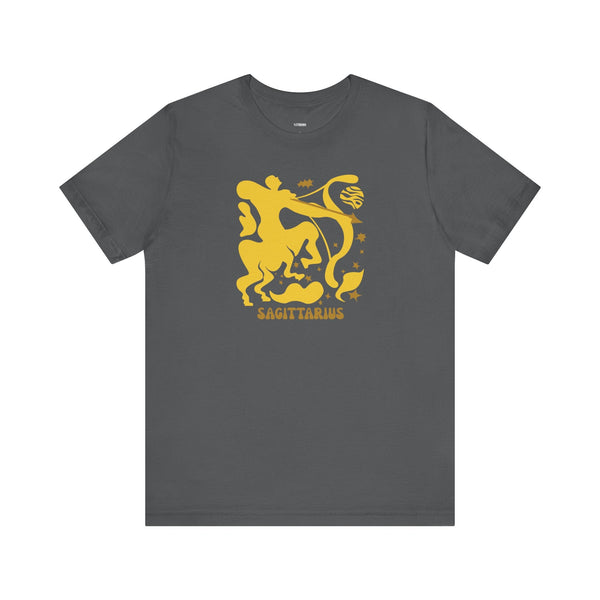 Sagittarius Zodiac Graphic Tee - Cosmic by Sandra Oles